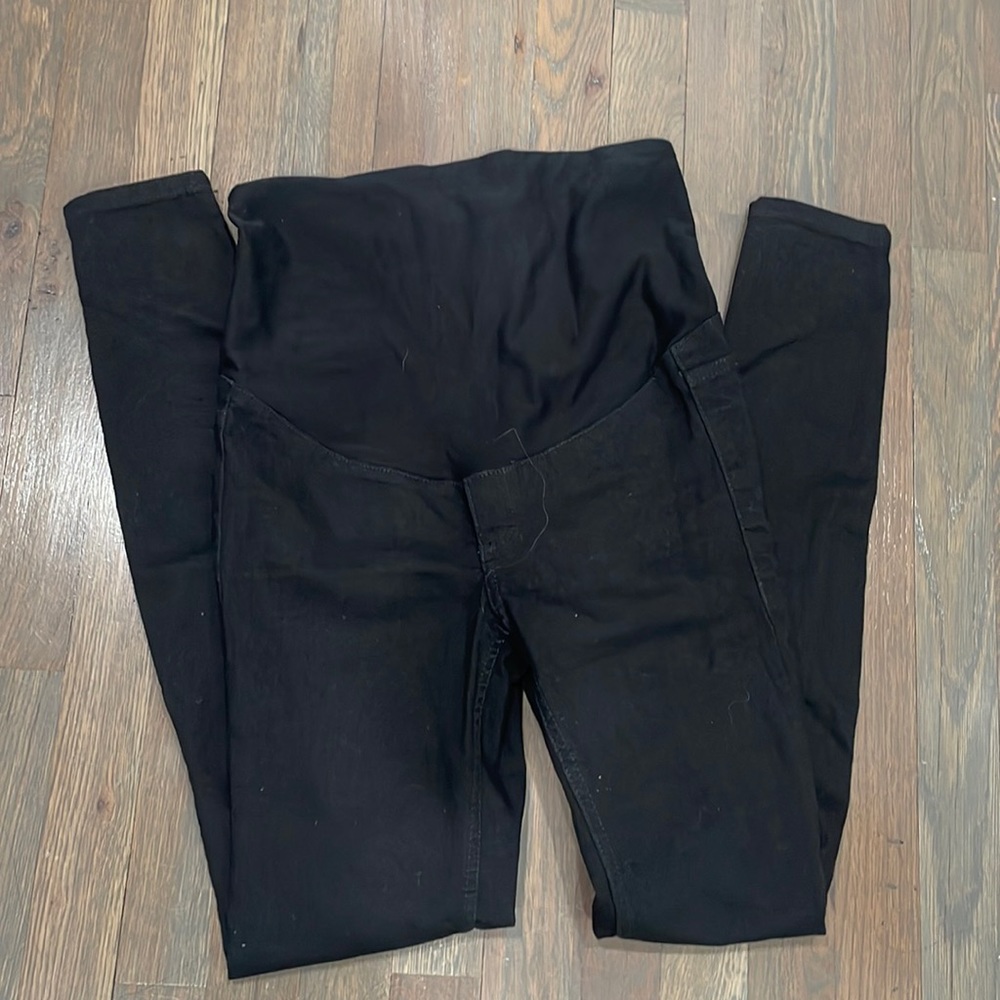 Black maternity jeans